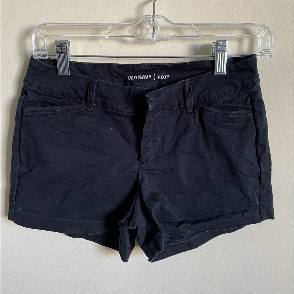 Black shorts